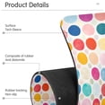 thumbnail image 4 of Yayeee Faucet Mat for Kitchen Sink 14.7" Diatomite Long Splash Guard Pad, Colorful Circles, 4 of 7
