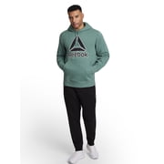 Reebok Mens and Big Mens Game Day Fleece Hoodie, Sizes XS-5XL
