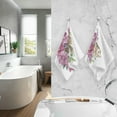 thumbnail image 7 of GZHJMY Flower Owl Cotton Towels Set 2 Pcs Absorbent Hand Towel Face Towels Kitchen Towels Bath Towels for Bathroom Laundry Room Kitchen 16 x 28 Inches, 7 of 7