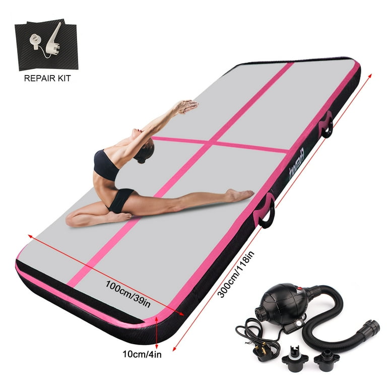 Fbsport Pink 10ft 3m 1m 0.1m Inflatable Air Track Tumbling
