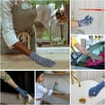 thumbnail image 6 of 2 Pairs Microfiber Gloves for plants Dusting Cleaning Glove Mittens House Cars Blinds Dusting, 6 of 6
