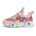 thumbnail image 6 of enyan Boys' Sneakers Athletic Slip On Sneakers Comfortable Bungee Running Sneakers for Girls (Toddler/Little Kid/Big Kid) Pink,12.5, 6 of 7