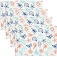 thumbnail image 3 of Ocean Breeze Sea Shells Placemat (Set of 4), 3 of 5
