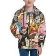 thumbnail image 2 of Gravity Falls Teens Sweatshirts Novelty Print Zip Up Hoodie Jacket Long Sleeve Hooded Sweatshirt Hoody Coat With Pocket X-Large, 2 of 8
