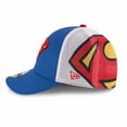 thumbnail image 2 of Superman Wrapped Symbol New Era 39Thirty Fitted Hat-Large/XLarge, 2 of 4