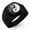 Black, variant on Stainless Steel Bonsai Tree Yin Yang Engraved Hexagon Crest Flat Top Biker Style Polished Ring