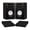 Black Ash, variant on Fluance Ri71 Reference Powered Bookshelf Speakers with High Performance AMT Tweeters, 5” Drivers, 120W Amplifier, HDMI, Bluetooth, RCA & Subwoofer Out with Foam Isolation Pads