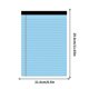 thumbnail image 3 of A4 Horizontal Line Tear-off Notepad A4 Memo Planner Portable Notepad 50 Pages, 3 of 6