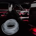 thumbnail image 3 of 3 Meter/10ft USB Neon EL Wire String Strip White Cold Light Glow String Strip Set for Car, 3 of 6