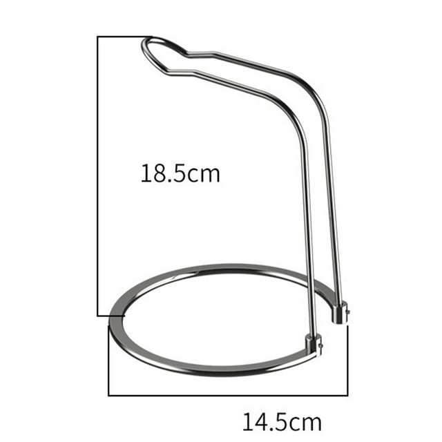 Fishing Reel Display Stand 18.5/23x14.5cm Stainless Steel Removable Reel Rack Fishing Wheels Holder Accessories