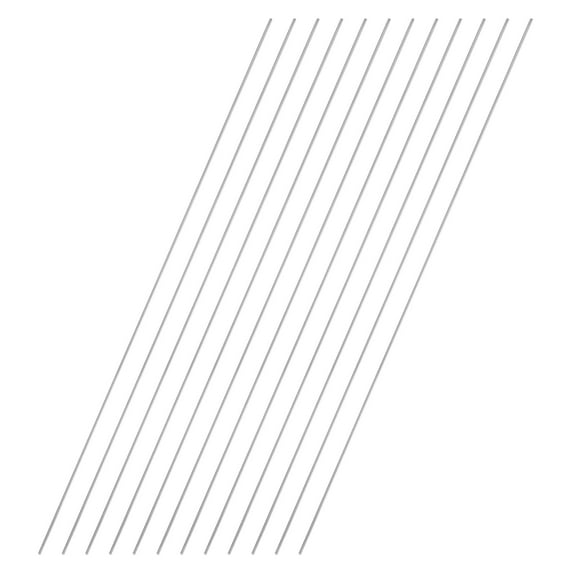 12 Pack 304 Stainless Steel Round Rod 1/16" Diameter 12" Length Solid Rod