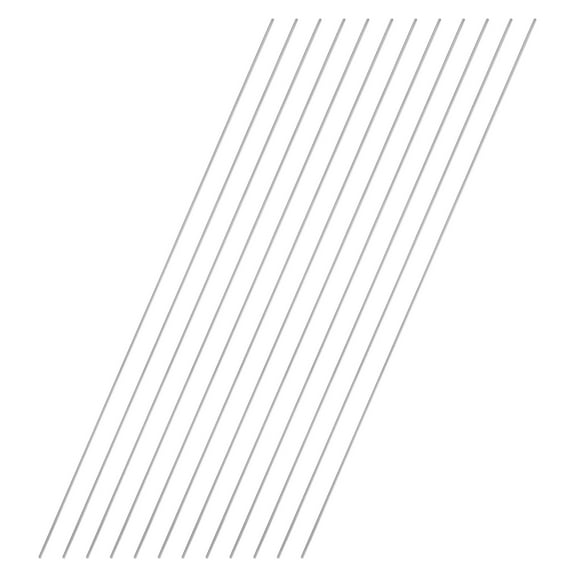 12 Pack 304 Stainless Steel Round Rod 1/16" Diameter 12" Length Solid Rod