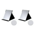 thumbnail image 3 of jesticaly Miroir Pliant Portable et Compact Réflexion Haute Définition Réglage Multi-angle Cadeaux Noir 2 Ensembles, 3 of 6