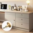 thumbnail image 5 of Yayeee 8 Pack Cabinet Knobs with Screws Round Zinc Drawer Pulls for Kitchen, Black Dinosaur, 5 of 9