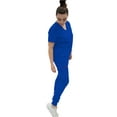 thumbnail image 2 of Fubu Women's Slim Fit Jogger Yoga Scrub Pant Medical Nursing Uniform, 2 of 6