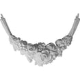 thumbnail image 1 of Ekena Millwork ONL18X12RO 18.25 In. W X 12 In. H X 2.12 In. P Architectural accent - Rose Swag Onlay, 1 of 1