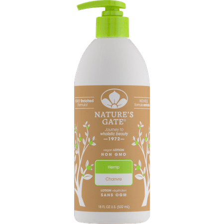 Nature's Gate Lotion Hemp, 18.0 FL OZ