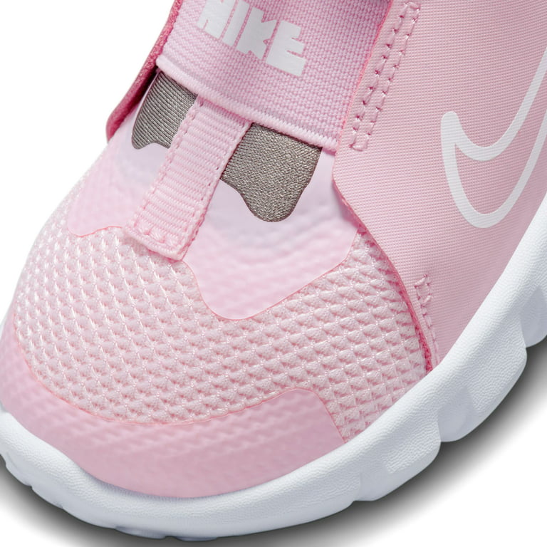 (DJ6039 2 600) Foam/White-Flat Runner 10 Pewter Pink Toddlers Nike Flex -