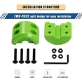 thumbnail image 2 of ORUYROP Winch Cable Hook Stopper 2 Pack, Silicone Rubber Stopper Protects Synthetic Winch Rope, Towing Hook, Cable Line for ATV UTV, Green, 2 of 7