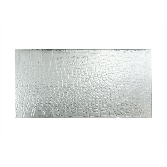FASÄDE Easy Installation Cayman Brushed Aluminum Wall Panel (4' x 8' Panel)