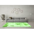 thumbnail image 3 of Ahgly Company Indoor Round Abstract Green Modern Area Rugs, 7' Round, 3 of 4