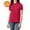Red, variant on L420 Ladies Heavyweight Cotton Pique Knit Polo, Black, 3XL, Womens Polo Shirts