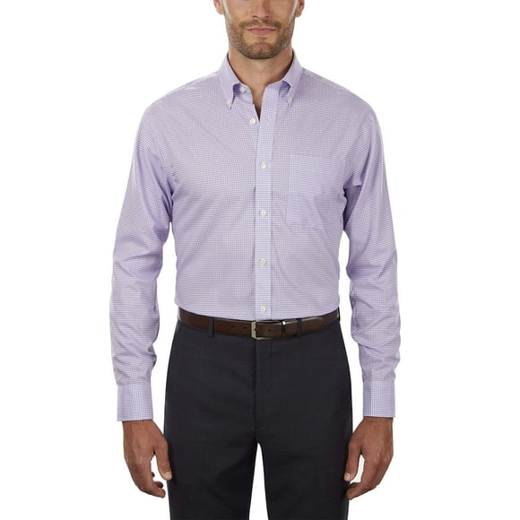 Camisa de vestir Tommy Hilfiger, corte regular, a cuadros vichy, no planchados, para hombre