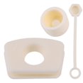 thumbnail image 3 of Juego Tapones Silicona para Derrames Reutilizables Cup 1.0/2.0 (Beige), 3 of 8