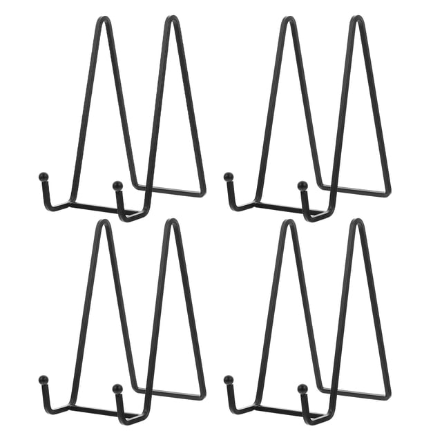 ADDHAT 4Ud Soportes De Hierro Para Exhibir Platos Y Con Estilo Vintage