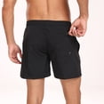 thumbnail image 3 of Baywell Men's Swim Trunks Quick Dry Board Shorts with Zipper Pockets Beach Shorts Bathing Suits for Men, 3 of 5