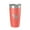 Coral, variant on Echo Lake Map Tumbler Travel Mug Insulated Laser Engraved Coffee Cup Montana 20 oz Navy Blue