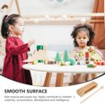 thumbnail image 4 of SWETRACE 1Pcs Rhythm Block Light Brown Rectangular for Children's Musical Toy and Music Teaching, 4 of 5