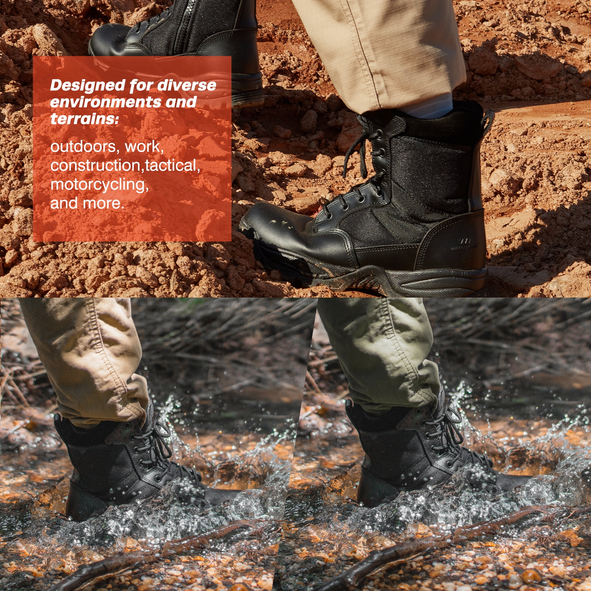 Maelstrom men's tac force military tactical work boots best sale