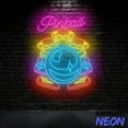 thumbnail image 3 of Handmadetneonsign Pinball Neon Sign, Arcade Led Sign, Gaming Room Wall Art, Home Wall Decor 93144, 3 of 5