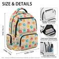 thumbnail image 5 of Chririnla Large Capacity School Bag for Elementary School Back to School, Polyester Lightweight Kids Backpacks, Paw Print Pattern, 5 of 10
