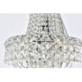 thumbnail image 4 of V2528W12C/RC Elegant Lighting Tranquil - Three Light Wall Sconce-Chrome Finish-Royal Cut Crystal Type, 4 of 7