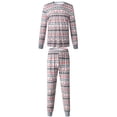 thumbnail image 1 of Kmbangi Family Matching Christmas Sleepwear Cute Cartoon Elk Print Costume, 1 of 9