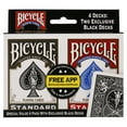 Bicycle Playing Card Deck, 4Pack