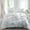 Green, variant on Blue Cartoon Cats Set of 4 Bedding Quilt Covers, Cute Cats Sleeping Dreams Clouds 4-Piece Bed Sheet Set with Extra Soft Bed Sheets Quilt Cover Pillowcase, Twin