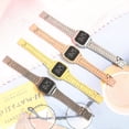 thumbnail image 3 of Reloj electrónico LED con barra de acero de aleación, reloj táctil cuadrado de moda para estudiantes, hombres y mujeres, 3 of 6