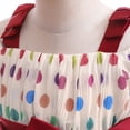 thumbnail image 4 of Girls Birthday Christmas Princess Dress Polka Dots Off-Shoulder Dress with Mouse Ears Headband, 4 of 7