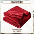 thumbnail image 3 of Ayprnig Warm Blanket Fluffy Blanket Soft Blanket Ultra Soft Flannel Throw Blanket, Lightweight for Couch, Bed, Chair, All Season, Anti-Static Microplush 39.4 x 59 Inch Hot Pink, 3 of 9