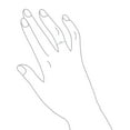 thumbnail image 4 of Minimalist Simple Midi Knuckle Stackable Infinity Love Knot Ring for Women Girlfriend .925 Sterling Silver Thin 1MM Band, 4 of 6