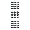 thumbnail image 2 of Ruiboury 12piece Lightweight And Portable Pot Toes For Indoor And Outdoor Durable Rotting Small black 3Set, 2 of 6