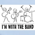 thumbnail image 2 of CafePress - Stickman Band Body Suit - Baby Light Bodysuit, Size Newborn - 24 Months, 2 of 4