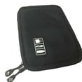 thumbnail image 3 of Organizador del hogar Bolsa electrónica Organizadores de disco duro Cables de auriculares Unidades flash USB Estuche de viaje Bolsa de almacenamiento digital AweSitey JJ13774-00, 3 of 6