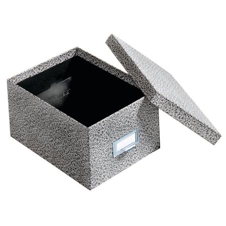 UPC: 0078973009511 | Globe-Weis Index Card File Box Black Agate 1000 Card Capacity (GLW 95 BLA) 194415