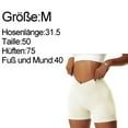 thumbnail image 2 of Pantalones cortos de ciclismo deportivos de cintura alta con diseño cruzado para mujer, 2 of 5