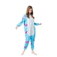 thumbnail image 3 of One opening Women’s Animal Pajamas Long Sleeve Zip/Button Front One Piece Jumpsuit Sleepwear, 3 of 6