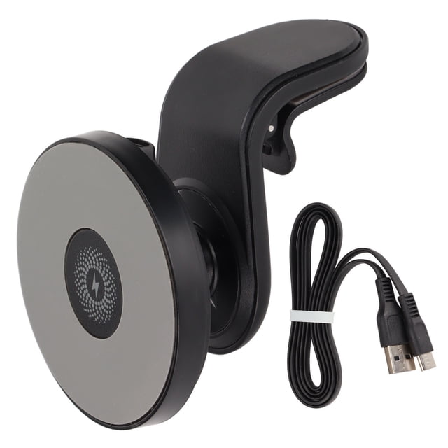Cargador inalámbrico magnético para coche, cargador inalámbrico para vehículo con ventilación de 360°, para IPhone 13/Mini/13 Pro/12/12 Pro